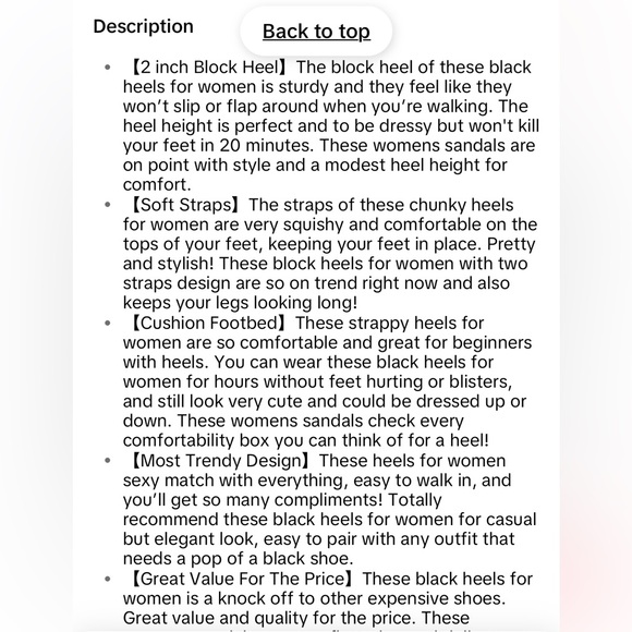 Trary Square Toe Heels - Picture 8 of 8